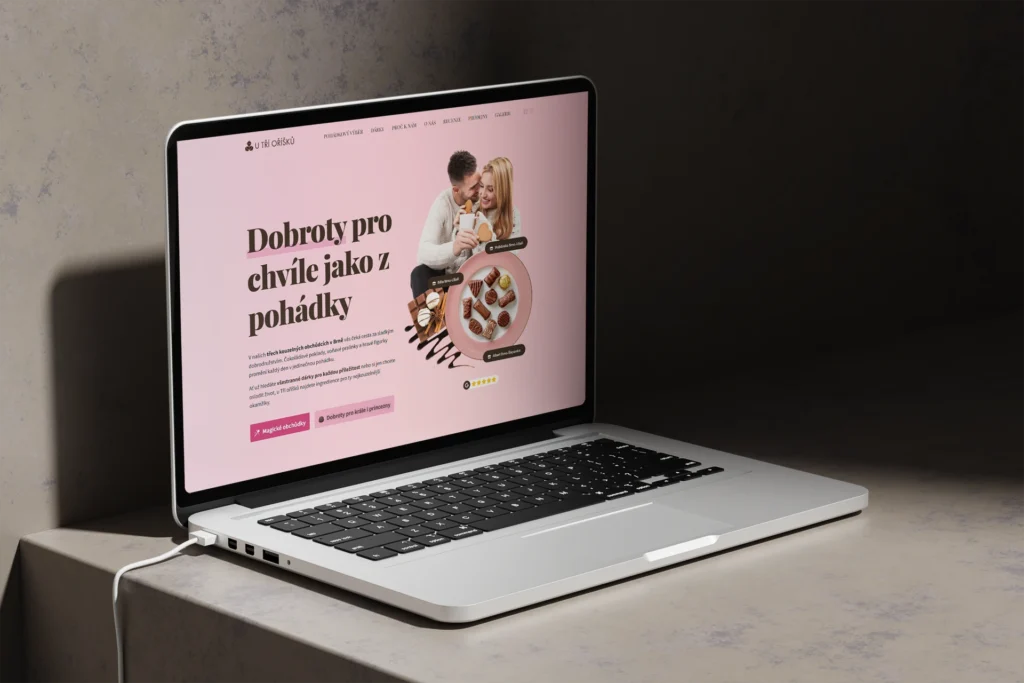 U Tří oříšků web